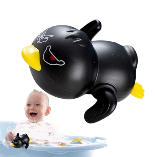 Wind Up Bath Toys Set – Swimming Duck Pool Float, Cute Tub Animal Spinner | Colorful Water Motion Figure, Interactive Preschool Play Gear, Cheerful Aquatic Bath time Helper During Toddler Rinse