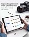 SD Card Reader for iPhone iPad, Lightening& USB-C Dual Connector Memory SD Card Adapter, Support SD/MicroSD Cards, High-Speed Digital Trail Game Camera to iPhone Viewer, Plug and Play - White