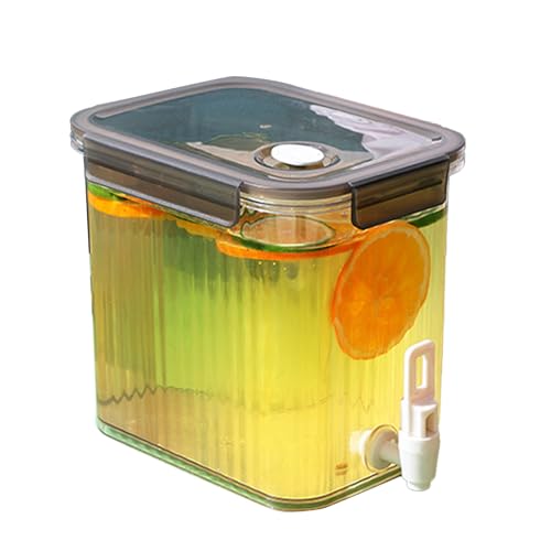 Dispensador de Agua, Dispensador de Bebidas Dispensador de Bebidas con 3.5l Gran Capacidad Versátil de Bebidas Resistentes a la Temperatura Dispensador de Bebidas Frías para la Fiesta de Bebidas