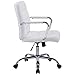 POLY & BARK EM-251-WHI Office Chair, White