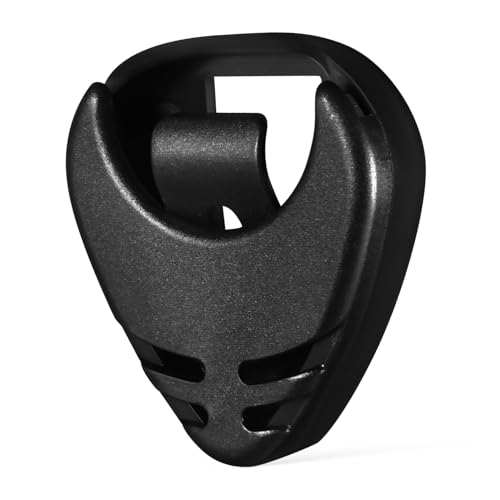 Kisangel Guitar Pick Holder Self Adhesive Lightweight Storage for Guitar Picks Spring Loaded Design Portable and Protective Accessory for Musicians and Guitar Enthusiasts