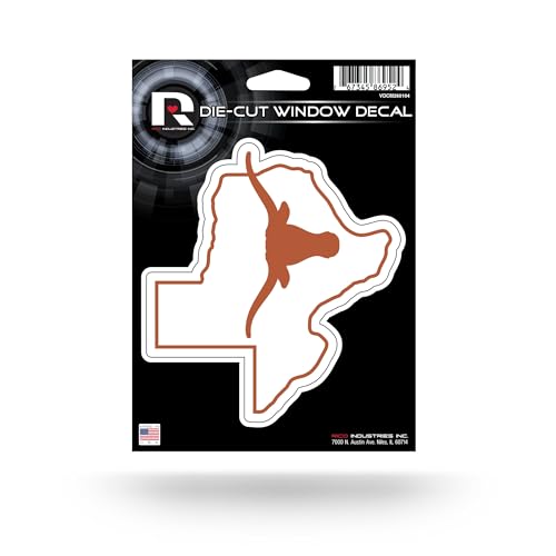 Rico Industries NCAA Texas Longhorns Die Cut Vinyl Decal
