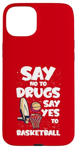 Red Ribbon Squad Week Say No To Drugs Say Yes To BasketBallB X}zP[X iPhone 15 Plus p