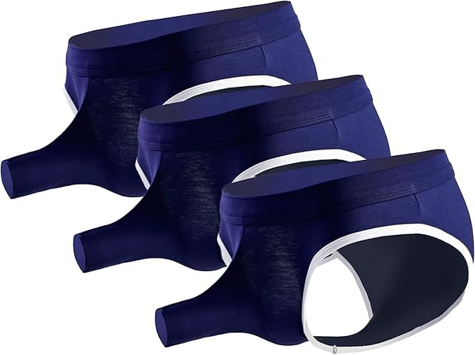 Mens Open Elephant Nose Style Underwear Sexy Breathable Soft Ice Silk Thong Hollow Out Pouch Erotic Boxer Shorts