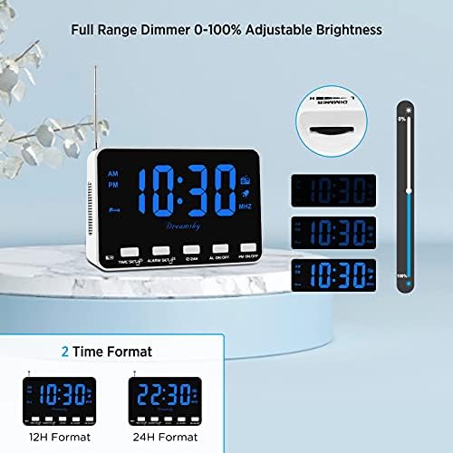 Top 10 Best battery powered digital clock DecisionDesk