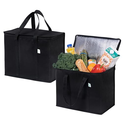 VENO Reusable Insulated Grocery Bags – Pack of 2 VENO Reusable Insulated Grocery Bags – Pack of 2