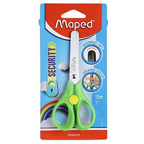 Maped-Childrens-Security-Scissors-Bluegreenpink-13cm