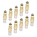 Acouto Tractor Air Liquid Valves TR218A TR618A 10pcs Tractor Air Liquid Valves Tire Brass Valve Stem CH3 Core Housings Replacement