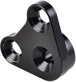NICECNC Black Exhaust Muffler Pipe Hanger Bracket Mount Holder Clamp Bolt Screw Compatible with Suzuki DRZ400S DRZ400SM 2000- 2007 2008 2009 2010 2011 ...