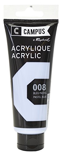 CAMPUS Tube Acrylique 100 ml Bleu Pastel