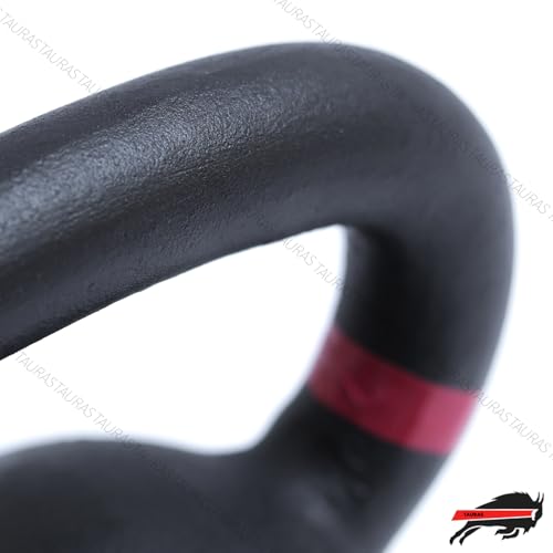 Image of TAURAS Kettlebell, 6KG Kettle Bell, Cast Iron Kettlebell, Kettlebells Weight, Kettlebells for Home Gym