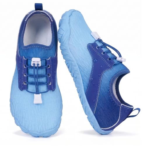 Image of Barefoot Water Shoes for Men Women 2026 Quick Dry Athletic Shoes Non-Slip Wide Toe Aqua Footwear Beach Swim Hiking Kayaking Yoga Outdoor Sport