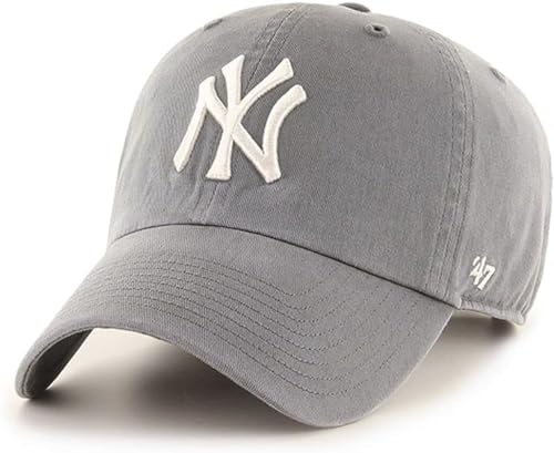 Casquette '47 MLB grise de qualité supérieure avec fermeture ajustable adulte