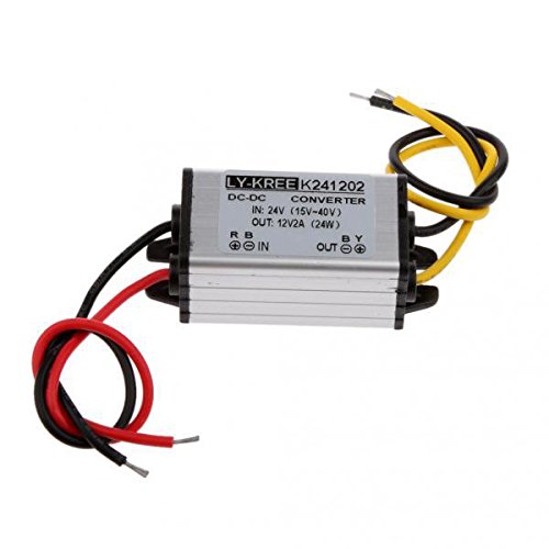 2X DC to DC 24V to 12V 2A 24W Buck Step-Down Module Voltage Converter for Car-image-47