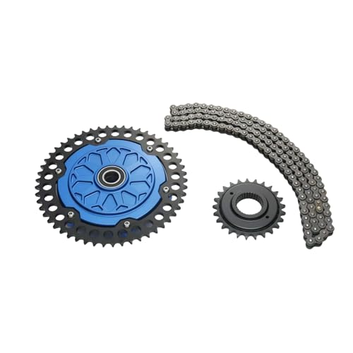 Motorrad Getriebe Kettenrad Umbau für Harley Road Glide M8 2009-2024 Rot/Blau/Gold/Schwarz