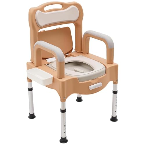 Chaise percée de toilette pour la chambre des séniors et personnes à mobilité réduite