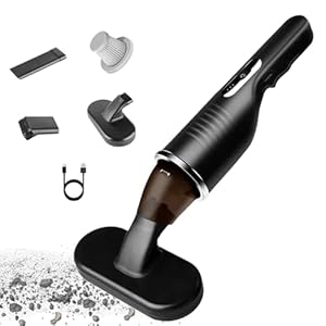 Lightweight Silent Vacuum Cleaner, Pet Hair Removal Vacuum, Silent Vacuum for Carpet, Duct Vacuum for Pet Hair, Usb Charging Silent Vacuum, Powerful Pet Hair Removal for Hardwood Floors and More