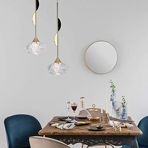 Mini lámpara colgante de cristal premium con tecnología LED integrada 3