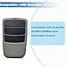 Garage Door Remote Compatible with Guardian 2212 L Garage Door Remote Transmitter,303mhz/390mhz 2213 with Keychain 1 Pack