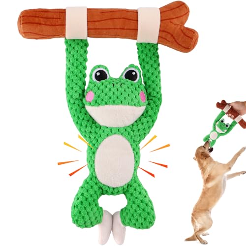50% Off Squeaky Plush Dog Toy with Interactive Tug of War Design