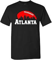 Vista 9 de Xtreme Apparrel City Skyline - Camiseta de hombre para los aficionados al fútbol americano