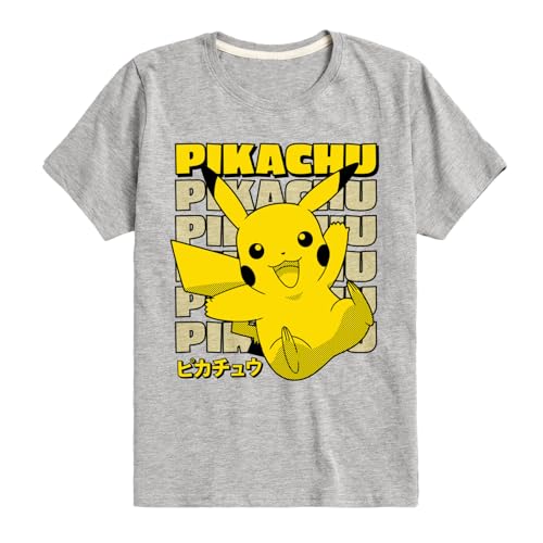 Pokémon - Pikachu Stack - Toddler and Youth Short Sleeve T-Shirt