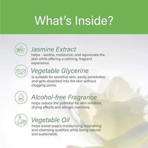 Image of Raissa Bath Soap, 125g (Pack of 6) Nawabi Gulaab, Lavender Love and Mysore Mallige | Alcohol-Free Fragrance | No Harsh Chemicals -Jasmine, Rose and Lavender Fragrances