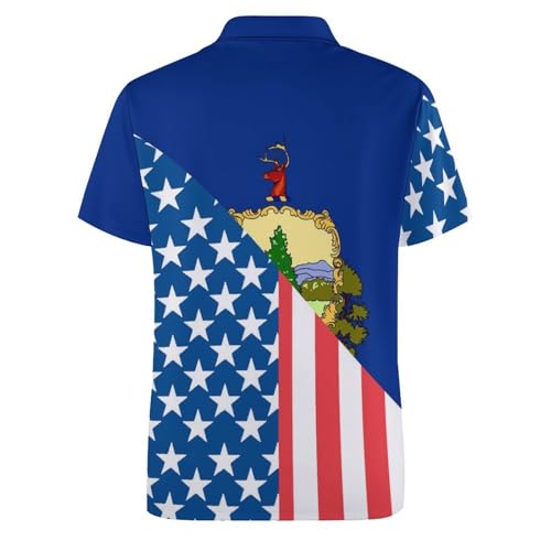 Camiseta polo de mujer de Vermont ligera que estiliza la figura y evita el sudor 6
