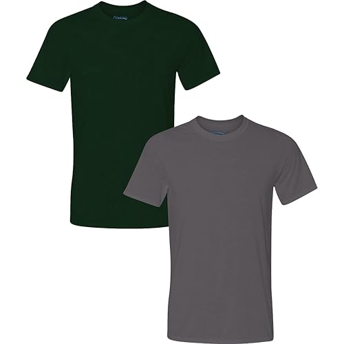Gildan Men's Moisture Wicking Polyester Performance T-Shirt, 2-Pack