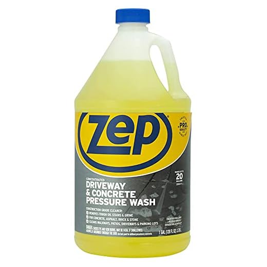 Zep Driveway Pressure Wash Cleaner Concentrate
