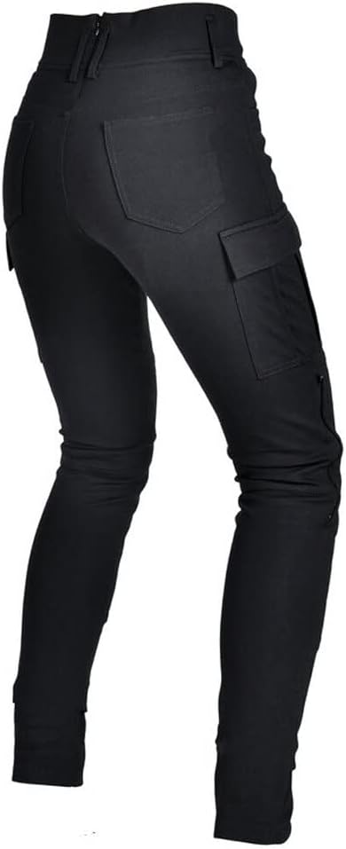 Reinforced with Aramid Women Motorcycle Riding Pants CE Armor Slim Fit Knight Antifall Motorcross Racing Trousres Cargo