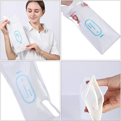 EXCEART 4 Pcs Sacos de Urinol DescartÃ¡veis â€‹â€‹Sacos de Xixi PortÃ¡teis Sacos de VÃ´mito para Via
