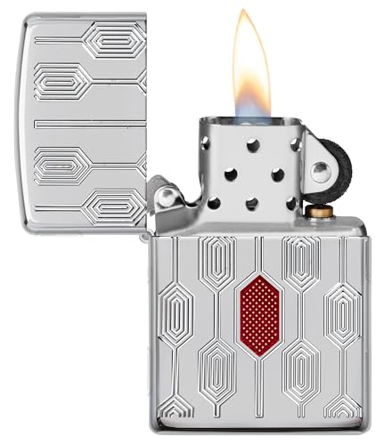 Encendedor Zippo Armor Deep Carve Modelo 49881 miniatura 6