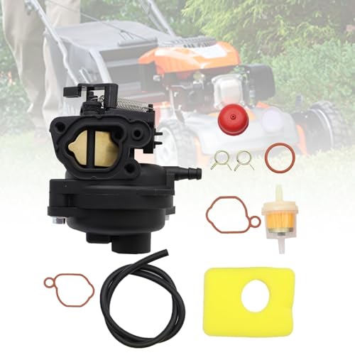 SecosAutoparts Kit de carburador para cortacésped compatible con Husqvarna LC221AH LC221A LC121P LC221FHE HU625AWD HU675HWT HU550FH HU725AWDHQ 5521P LC153 961450035 9614500035 26 000