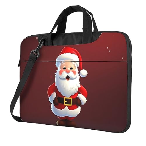 Sac à bandoulière ordinateur portable motif Père Noël une idée cadeau utile