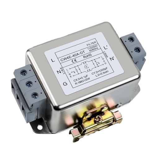 Filtre de puissance sur rail CW4E résout interférences AC 220V