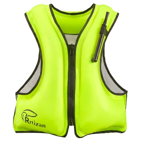 Image of Rrtizan Inflatable Snorkel Vest for Adult, Suitable for Adult 90-220lbs