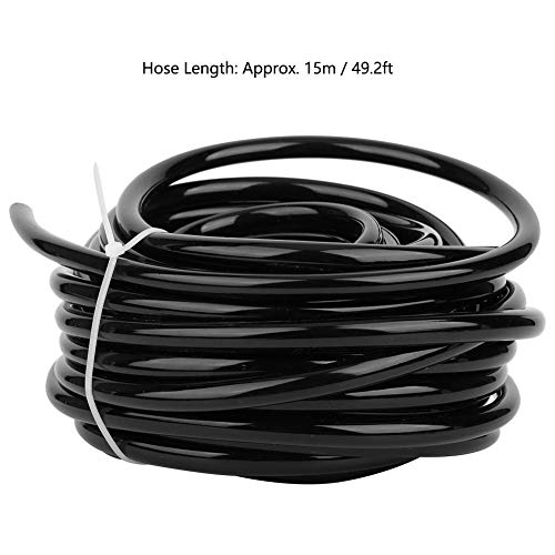 Irrigation Kit,Hose Atomizing Nozzle Connector Automatic Spraying Drip Irrigation Watering Kit Adjustable Automatic Micro Garden Irrigation System15m/49.2ft 8/11