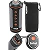 Bushnell Wingman 2 Golf Speaker with GPS – Remote Controlled Voice GPS Distances, Music, 40,000+ Courses, BITE Magnetic Cart Mount – Bundle with PlayBetter Protective Wingman Pouch