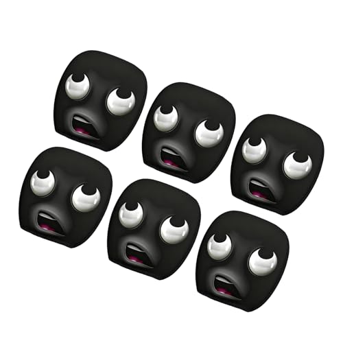 jebyltd Fundas para Reposacabezas De con Diseño Ojos Divertidos Protección General Reposacabezas Poliéster Resistente Viajes Familiares Y Desplazamientos Diarios Fundas Almohada
