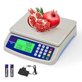 Bilancia da cucina digitale, 66LB / 30kg /1g Precisione Bilancia alimenti, 5 tipi di unità g, kg, oz, lb ml bilancia cucina professionale, Display LCD, Con Tara PCS conteggio Funzione