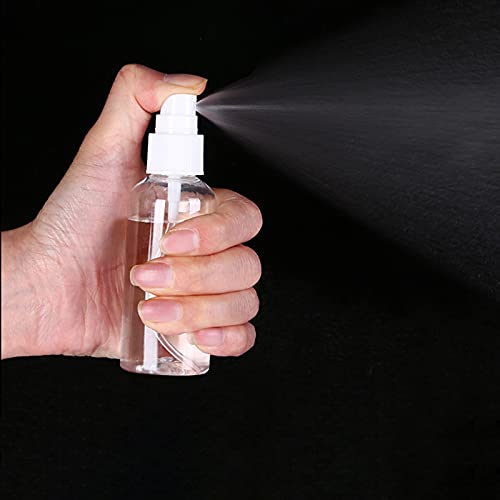 Miniatura 3 de TINFO - Botellas de aerosol, paquete de 24 botellas de viaje de plástico de niebla fina vacías de 1.7 fl oz de 2 onzas, pequeños recipientes para