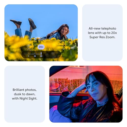 Google Pixel 10 – Unlocked Android Smartphone – Gemini AI Assistant, Advanced Triple Rear Camera, Fast-Charging 24+ Hour Battery, and 6.3″ Actua Display – Indigo – 128 GB (2025 Model)