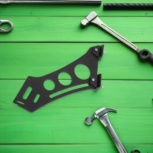 Support d'aileron arrière 10 pouces alu noir pour modification de hayon - 6