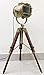 Produktbild Vintage Nautical Small desk lamp antique Spotlight Searchlight tripod Table Lamp