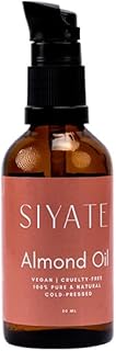 Siyate Sweet Almond Oil (50 ml) - 100% Pure Cold Pressed Natural Hexane Free