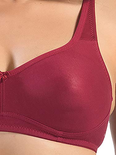 Image of SONARI Cristina Women's Non-Padded Wire-Free T-Shirt Bra| Medium Coverage, Cotton Polyester Bra with Regular Comfort Fit