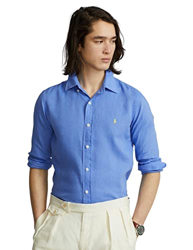  Ralph Lauren Camicia Slim fit 794141-009 (XL), blu, X-Large