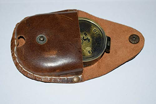 Brújula Boy Scouts Americana con Estuche de Cuero miniatura 3