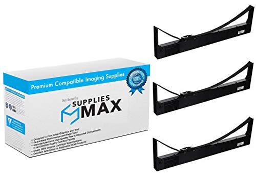 Cintas Compatible para TallyGenicom Omni 800 Negra 3/PK miniatura 1